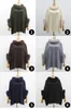 Women's Sweaters Genuine Wool Cape Poncho Coat Winter Warm Knitted Sweater With Fur Trim For Women