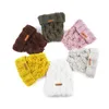 Women Winter Hand Knitting Messy Bun Hats For Girls Skull1 Eger22