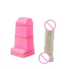 Uomini a forma di pene stampo in silicone sapone 3D adulti forma stampo per decorazione torta cioccolato resina gesso candela sexy grande organo maschile 22723694