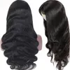 Peluca ondulada pre-arrancada Pelucas frontales de cordones de cordones de pelo indio indio Remy para las mujeres negras T Parte Body Wave WIG sin sueño Peluca trenzada larga 150%