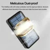 80000mAh Wireless Solar Power Bank Portable Phone Fast Charging External Charger PowerBank 4 USB LED Lighting for Xiaomi iphone2705477