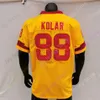 Iowa State Cyclones ISU Camisa de futebol NCAA College Rocco Becht Brock Purdy Caleb Bacon Cartevious Norton Benjamin Brahmer Abu Sama III Jeremiah Cooper J.J. Kohl