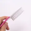 2 sztuk Baby Hairbrush Grzebienie Zestawy Grooming Portable Noworodek Todddlery Niemowlak Miękkie Włosów Szczotka Zestaw Masażer Głowy Baby Kids Bathles Combs 20220308 H1