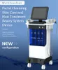 Hydra Dermabrasion Machine 8 i 1 Ultraljud Bio Oxygen Spray Injektor Mikrodermabrasion Vatten Dermabrasion Hydro Facial Beauty Machine