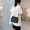 Hot Sale Youth Ladies Simple Versatile Bag Women Solid Color Leather Tote Shoulder Bag Temperament Chain Crossbody Handbag