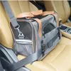 Huisdierbaseer Breathable Portable Car Seat -rugzak voor honden of kattenvliegtuig goedgekeurd LJ201201