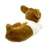 Millffy Classic Plush Corgi Plush Dog Slippers Brown and White Costume Footwear Y200106 Gai Gai Gai