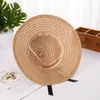 Fashion Straw Hat med inbyggt justerbart rep vikning Bär strand solmössa högkvalitativa tillverkare direkt S7153076