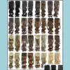 Hästsvansar hårförlängningar produkter tjejshow claw in exentions per i capelli hästsvansvågsimation mänskliga hårar buntar cp888 drop7979342