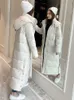 Femme Down Fashion épais manteau chaud dame coton Parka longue Jaqueta veste d'hiver avec capuche 201202