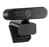 Full HD Auto Focus 1080p webbkamera för PC-bärbar dator Inbyggd ljudabsorptionsmikrofon vidvinkel Live Stream Video Call Web Camera Realtek Chip