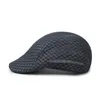 Fashion Summer Unisex Baseball Cap Men Women Sun Mesh Beret Cap Newsboy Golf Cabbie Flat Peaked Hat Casquette Breathable Berets253u