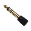 6.35mm stereohane till 3,5 mm Female Jack Plug Audio Adapter Connector hörlurar Aux Converter