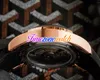 Nowy 45mm Fun Fisheye Tourbillon Japonia Quartz Chronograph Mens Watch Pvd Stalowa skrzynka Skórzana Gumowa Pasek Zegarki Tweezonewatch TWCOR E52A8