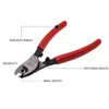 Pinces à outils de strip-teet Kalaidun Fil Couper Ensemble MultiTool Câble Coup de sertissage Pince Cr-V Snips latéral pour électricien Outils à main Y200321