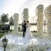 White Wedding Decoration corredor do corredor espelho Stage de festas de tapete usou tapetes brilhantes de 1m a 2,4 m de largura