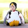 Baby Boys Girls Carnival Halloween Costume Romper Kidskläder Set Småbarn Cosplay Penguin Jumpsuits Spädbarn Söta kläder LR1 20118830468