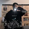 Плюс размер зимней одежды Толстовка женщин негабаритный Harajuku Hoodie Корейский стиль Streetwear Tops Print Print Pullovers 201216