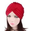 Beanieskull Caps Müslüman Kadın Türban Şapkası Kemoterapi Kemoterapi Kafa Sarma Kapa Kenar Eşarp Ticaret Kanseri Saç Dışı Kapak17207515