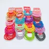 2cm Children Girl Candy Color Fashion Accessories Elastic Rubber Band For Kids Colorful Hair Ties Ponytail Holder