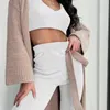 Kvinnors Tracksuits Kvinnor Plush Clothes Set 2st Tankar Crop Top Long Byxor Sexig Enkel Solid Färg Hemkläder Homewear Casual Tracksuit