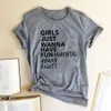 Femminista Femminismo T Shirt Ragazze Vogliono Solo Avere Fondamentali Diritti Umani Lettera Stampa Donna Manica Corta Top Estivi