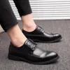 Men Shoes Leather oxfords Shoes for Male Fashion Casual Footwear British Flats wedding party Shoes Soft Zapatos Piel Hombre