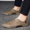 Vendita calda-Nuovo arrivo Scarpe da uomo Slip-On Comode scarpe casual in pelle Mocassini resistenti di alta qualità Guida morbida e traspirante