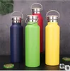 500ml Stainless Steel Water Bottle Leak-Proof Metal Sports Flask Large Capacity Sports Bottle Wide Mouth Metal Lid
