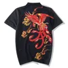 Män Polo Shirt Mens Casual Phoenix Broderad Bomull Kortärmad Högkvalitativ Armor Snabbt Dry T Par Diamant Supply Tank Top