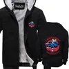 abrigo de la levitación cálida JUDO JIU JITSU MMA hombres de algodón gruesa chaqueta Nueva shubuzhi tamaño de la marca euro gruesa capucha sbz5209 X1022