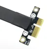 Câbles informatiques Connecteurs ADT-Link R11SF PCIe 3 0 X1 vers câble d'extension Blindage EMI 8G bps Carte Riser PCI Express haute vitesse 3372