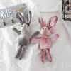 20см бархат, желающий кролика плюшевые кукла кукла валентинка подарочная сумка аксессуары подвесной ключ подвеска