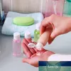 10pcs 5ml 10ml 20ml 30ml Plastic PET Clear Flip Lid Lotion Bottles Cosmetic Sample Vials Travel Liquid Screw Cap Fill Containers