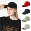 Ladies Moda Baseball Outdoor List Caps Solid Haft Regulowany Kapelusz Kobiety Mężczyźni Bawełniane Kapelusze Dorywcze Maski