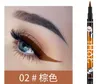 YANQINA 36H MAKEUT EYELINER LIP À Prova D 'Água Pena De Eyeliner Preto Não Florescendo Precisão Líquido Liquido Liner 12pcs / Caixa