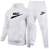 Märke Designer Tracksuits Män Kvinnor Två Pieces Set Hooded Oversized Sweatshirt Byxor Solid Färg Hoodie Höst Vinter Casual Passits