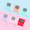 Handheld mini game console toy nostalgic classic puzzle cartoon creative gift keychain for children free shipping