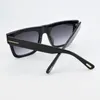 Прозрачные солнцезащитные очки люксового бренда для женщин 2021, винтажные солнцезащитные очки для мужчин UV400, ретро прогрессивные солнцезащитные очки для женщин TF5634-B 220216