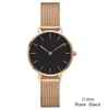 Nya Lyxiga Damklockor Modedesignerklocka Damklockor 32mm Rose Gold Armbandsur Quartz Clocks reloj de pulsera