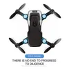 LF606 WiFi FPV RC Fold Drone Quadcopter с камерой 1080P 360 градусов вращающиеся наружные летающие самолеты