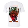 القمصان للرجال 3D T-Shirt Juice Wrld T Shirt Y2K جمالية الهيب هوب غنيمة قصيرة الأكمام رجال الشارع أزياء الصيف القوط