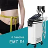 EMS-maskin RF EMSLIM bantning Fettreduktion Muskel Bygg skinkor Arm Lårbuken Formande Salong Använd