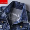 Jaqueta de jeans masculina de rua casual por atacado primavera e outono, aluno masculino, laminho bordado para lavar 3D jaqueta bordada 201127