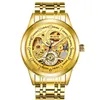 Wlisth New Automatic Asia Mechanical Watch Gold Watch Mekaniska Klockor