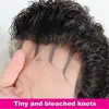 Short Curly 13x1 Lace Front Wigs Human Hair Wigs for Black Women Pixie Cut Wigs Pre Plucked with Baby Hair 150% Density