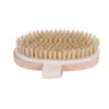 Natural Bristle Massage Brush Body SPA Massage Tool Home Bathroom Bath Brushes