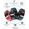 Bracelets montre intelligente moniteur de température corporelle ECG PPG Bracelet intelligent hommes fréquence cardiaque AI enregistrement bande intelligente IP68 étanche Fitness Tracker Wr