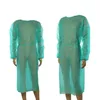 Não-tecidos vestido de 3 cores Unisex descartável Raincoats Proteção aventa Dustproof Protective Raincoats TRANSPORTE MARÍTIMO CCA12603