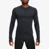 Dry Fit Kompressionsshirt Herren Rashgard Fitness Langarm Laufshirt Herren Gym T-Shirt Fußballtrikot Sportbekleidung Sport Tight 201004